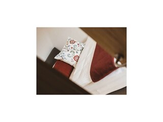 Blick in das wunderschöne Schlafzimmer