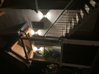 Stöckeleingang Nacht