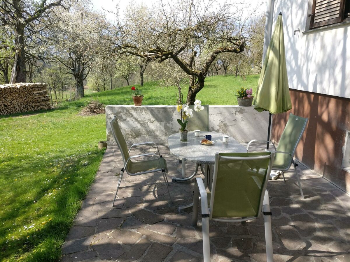 Terrasse im Erdgeschoss