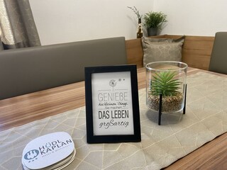Sitzecke in der Küche