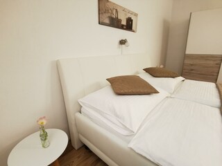 Schlafzimmer im City-Appartement 2