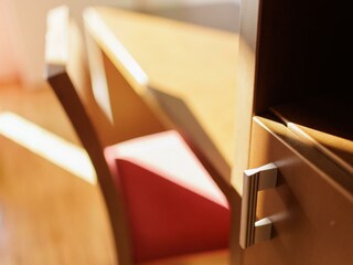 Detail Schreibtisch