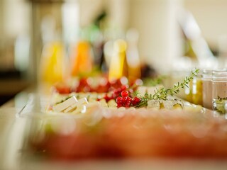 Früshstücksbuffet Perspektive