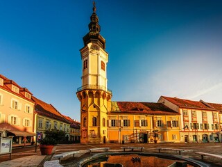 Hauptplatz 100 m entfernt