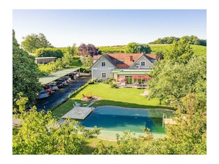 Hausansicht Hotel Die Herberge Loipersdorf