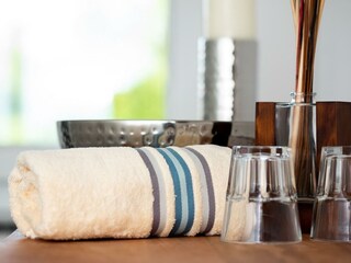 Blick ins Badezimmer