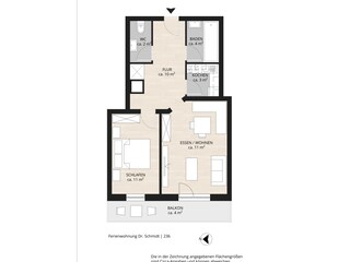 Appartamento per vacanze Oberstdorf Pianta del piano 23