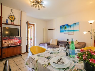 Ausschnitt vom Wohn-/ Esszimmer