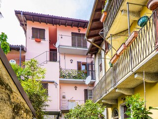 Teilansicht des Hauses