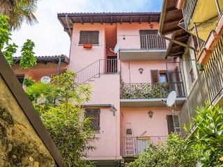 Teilansicht des Hauses