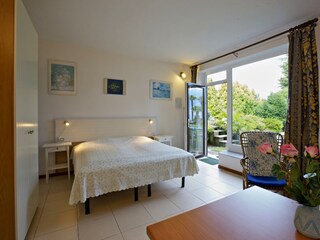 ... Doppelbett, Panoramafenstern, Seesicht und ...