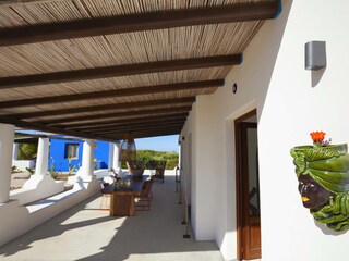 Villa Lipari Grabación al aire libre 4