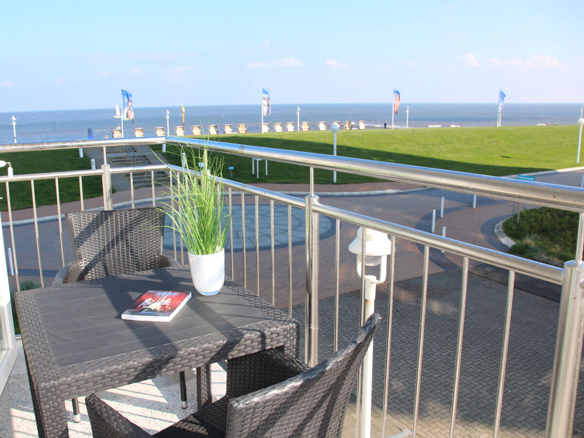 Balkon mit Meerblick