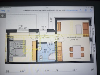 Ferienwohnung Warnemünde Grundriss 7