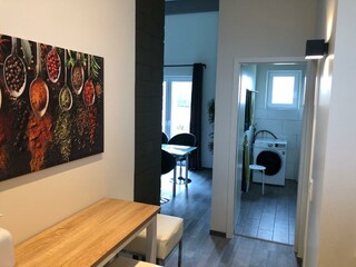 Blick aus der Küche