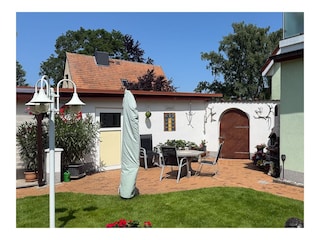 Grundstückseingang von Innen