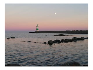Schleimünde bei Sonnenuntergang - eine Reise wert
