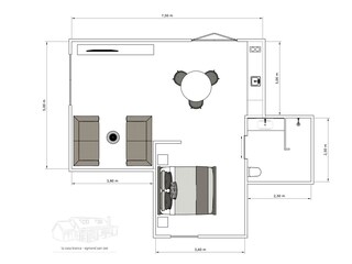Appartement Egmond aan Zee Plan d'étage 41