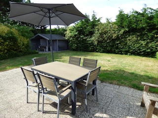 Terrasse und Garten
