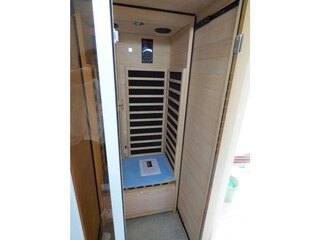 Badezimmer 2 - Sauna (ausziehbar)