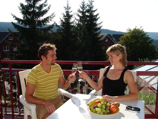Chalet Oberhof Grabación al aire libre 2