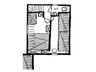 Casa per le vacanze Bergen aan Zee Pianta del piano 37