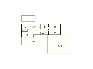 Vakantiehuis Bork Havn Grondplan 57