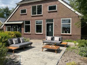 Vakantiehuis Leuk chalet in Schoonloo met terras - Grolloo - image1