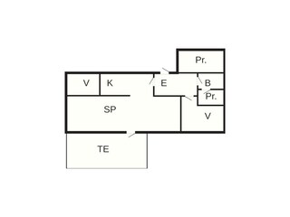 Maison de vacances Sæby Plan d'étage 37