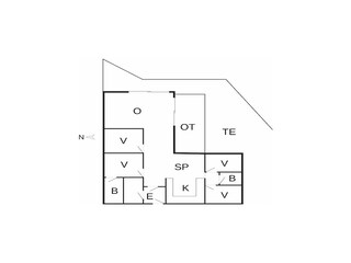 Vakantiehuis Thorsminde Grondplan 49