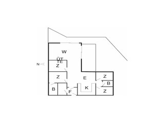 Casa de vacaciones Thorsminde Plano de planta 2