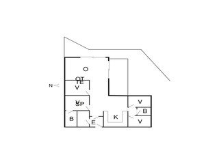 Casa de vacaciones Thorsminde Plano de planta 3
