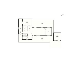 Casa per le vacanze Fjand Pianta del piano 2