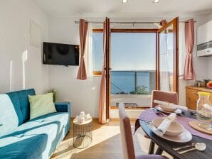 Rina Apartments - One Bedroom Apartment with Terrace and Sea View II - Tribanj Krušcica - image1