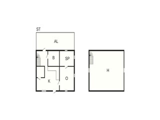 Vakantiehuis Havstenssund Grondplan 17