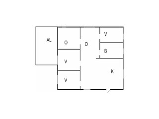 Vakantiehuis Lysekil Grondplan 39