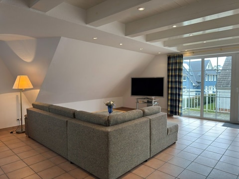 Appartement met balkon - slechts 500 meter van het strand