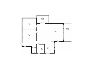 Vakantiehuis Enviken Grondplan 22