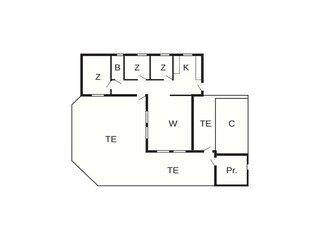 Maison de vacances Bork Havn Plan d'étage 40