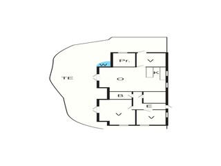 Vakantiehuis Marielyst Grondplan 37