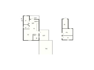 Vakantiehuis Binderup Strand Grondplan 49