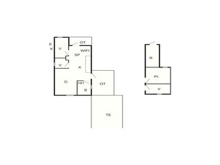 Casa de vacaciones Binderup Strand Plano de planta 48