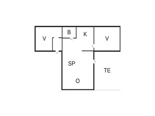 Vakantiehuis Odensjö Grondplan 31