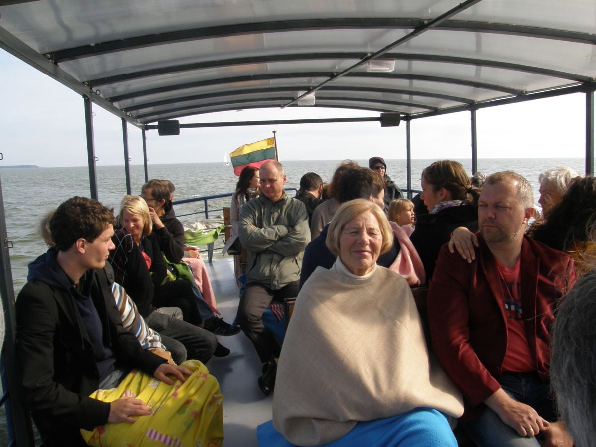 Ausflug mit dem Schiff ins Memeldelta