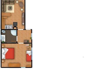 Apartamento de vacaciones Lübben Plano de planta 21