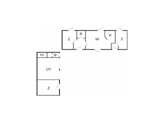 Vakantiehuis Thyholm Grondplan 38
