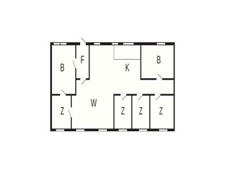 Ferienpark Vester Husby Grundriss 58