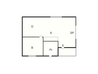 Vakantiehuis Nättraby Grondplan 31