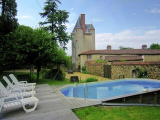 Casa de campo Saint-Paul-du-Bois Grabación al aire libre 2