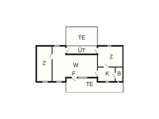 Vakantiehuis Gränna Grondplan 6